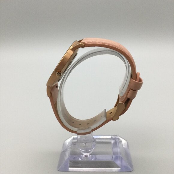 MVMT Rodeo Boulevard Watch Women 38mm Rose Gold Tone Leather Band New Battery main image 2